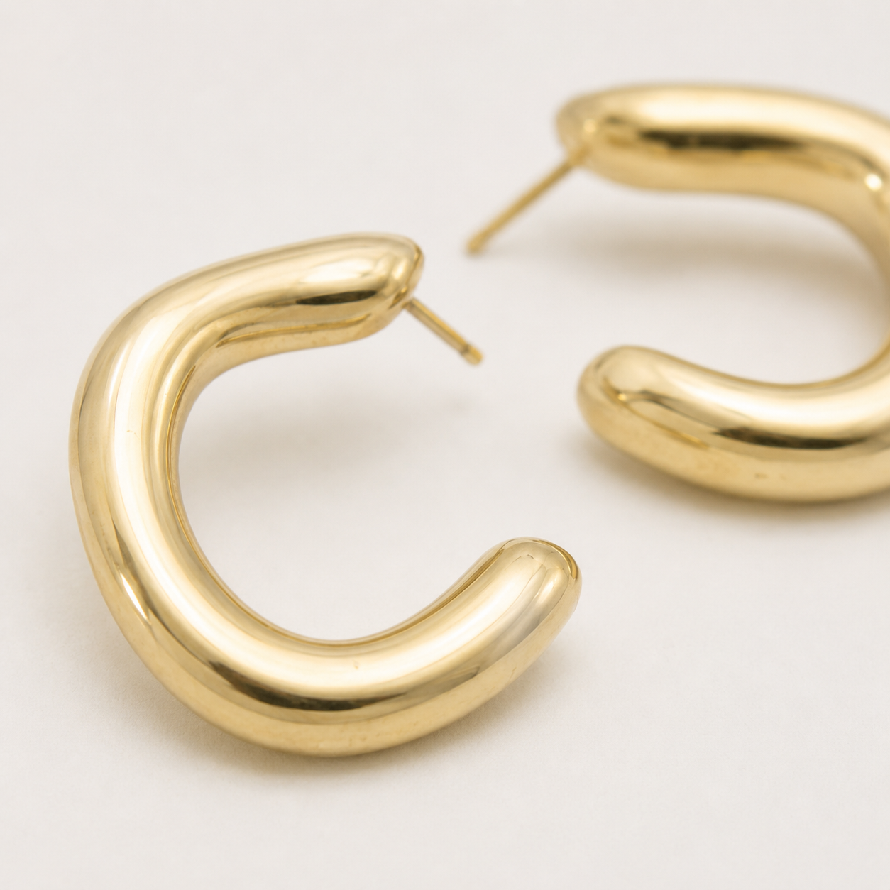 Brinco Argola Bold Cariri – Ouro 18K - Imagem 4